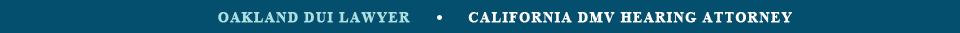 San Francisco DUI Attorney